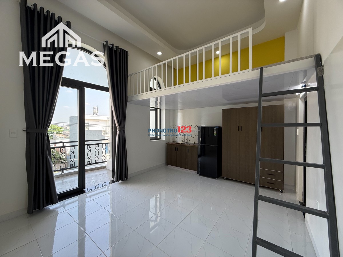 CHO THUÊ PHÒNG ĐẦY ĐỦ - BAN CÔNG MỚI XÂY NGAY NGUYỄN ẢNH THỦ - CVPM QUANG TRUNG - TÔ KÝ