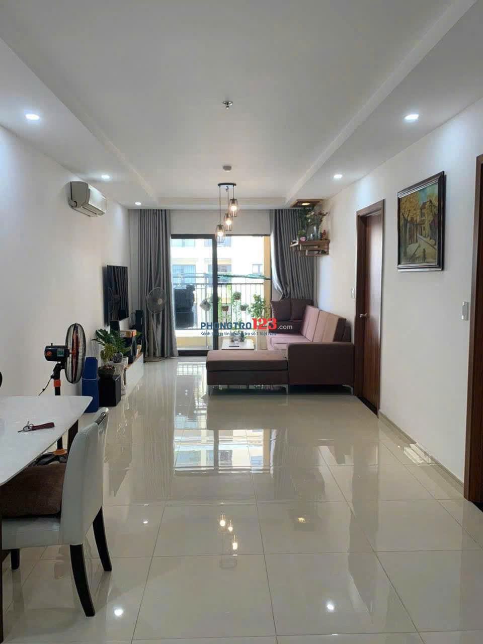 Chung cư Proper, Phan Văn Hớn, Q12: 9tr, 2p ngủ, NT mới, nhà mới, 75m2