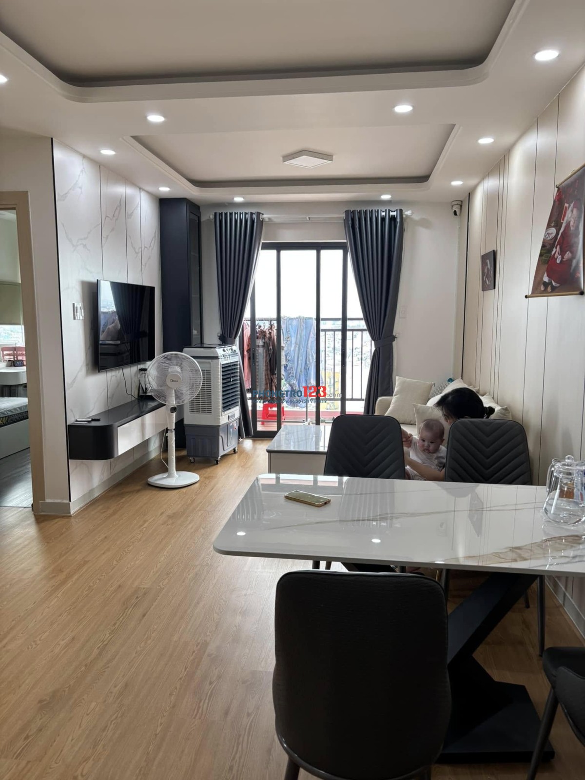 Chung cư An Hội 3, Gò vấp: 78m2, 2p ngủ,NTCC,giá 9tr