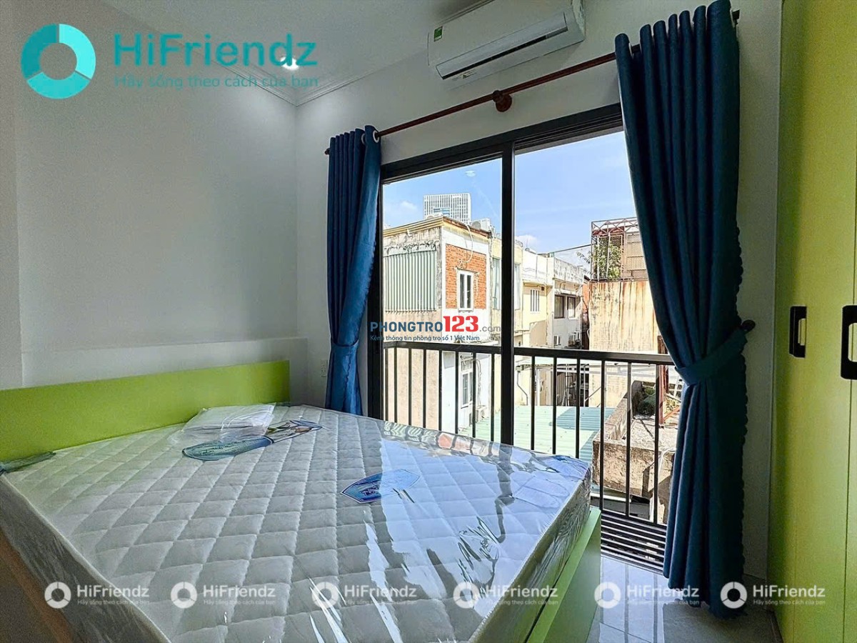 KHAI TRƯƠNG PHÒNG MỚI 100% FULL NỘI THẤT, BAN CÔNG NGAY NGÃ TƯ HÀNG XANH GẦN Q1, ĐH HUTECH, GTVT