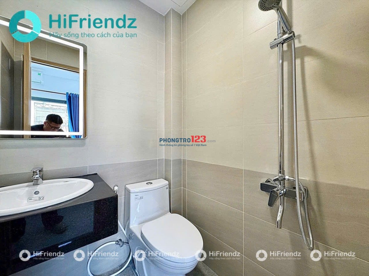 KHAI TRƯƠNG PHÒNG MỚI 100% FULL NỘI THẤT, BAN CÔNG NGAY NGÃ TƯ HÀNG XANH GẦN Q1, ĐH HUTECH, GTVT