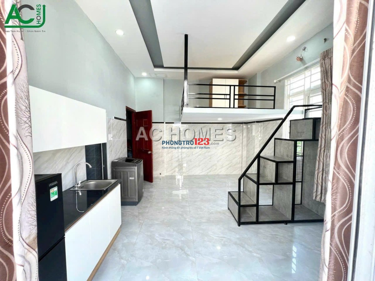 CHO THUÊ CĂN CHDV CỬA SỔ TRỜI NGAY TRUNG TÂM TÂN PHÚ