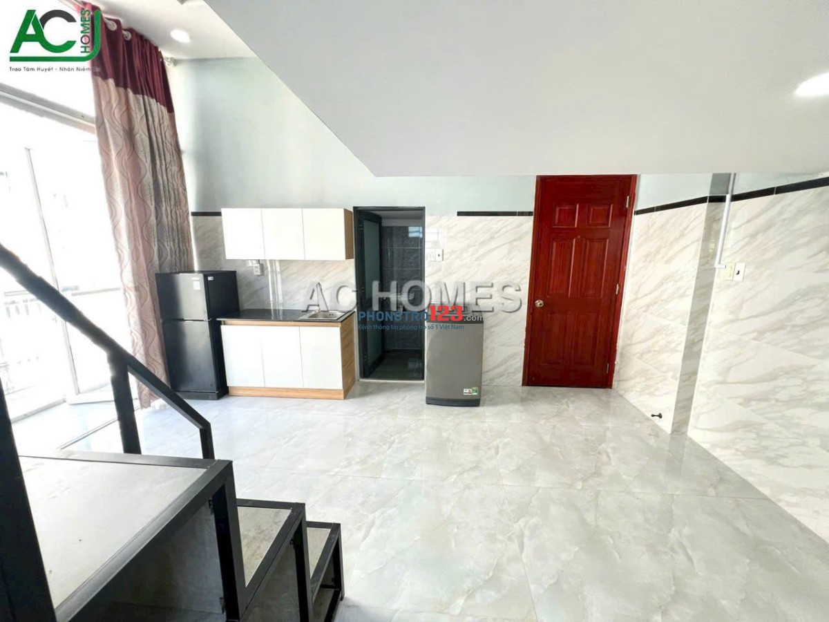 CHO THUÊ CĂN CHDV CỬA SỔ TRỜI NGAY TRUNG TÂM TÂN PHÚ