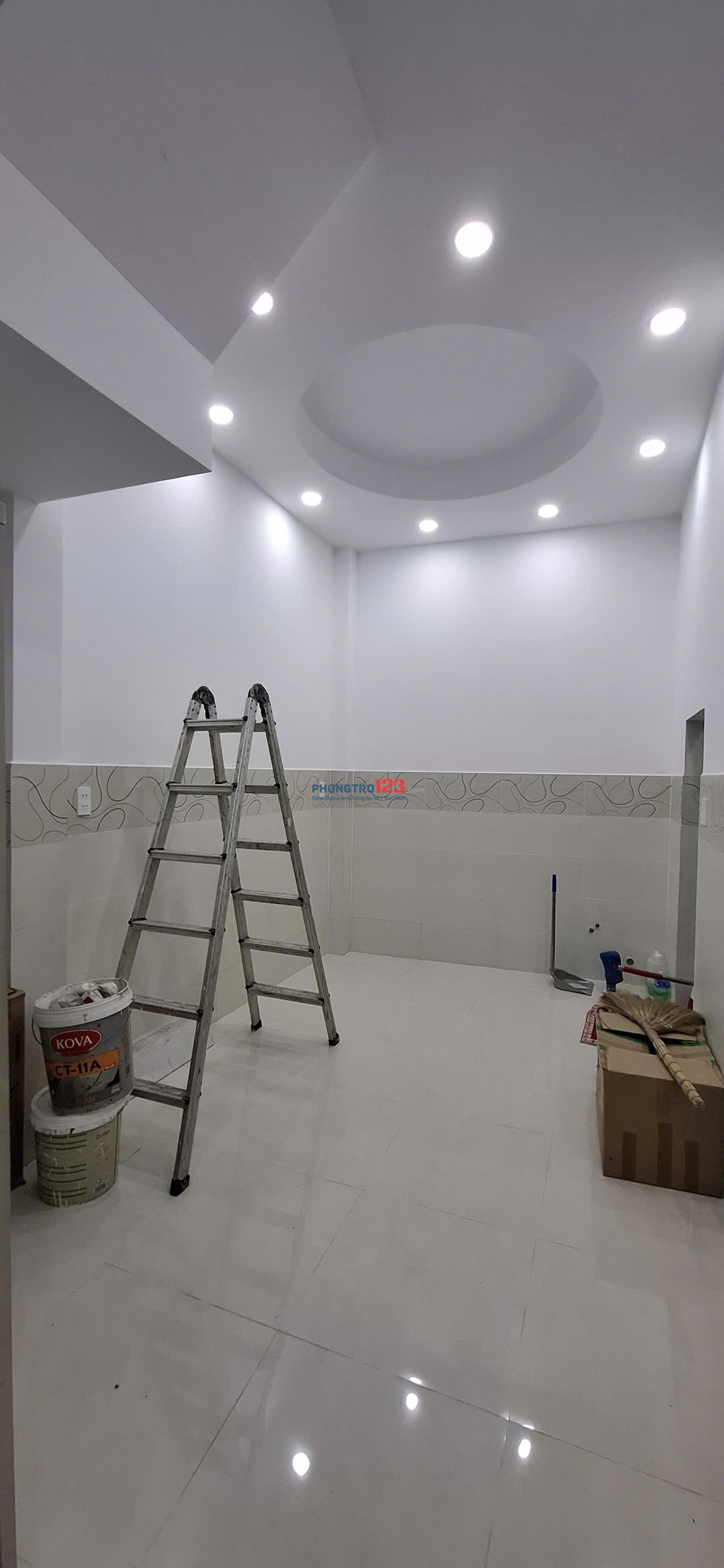 CHO THUÊ MẶT BẰNG (36m2) MỚI XÂY(GẦN ĐƯỜNG HẬU GIANG, QUẬN 6 - HẺM RỘNG)