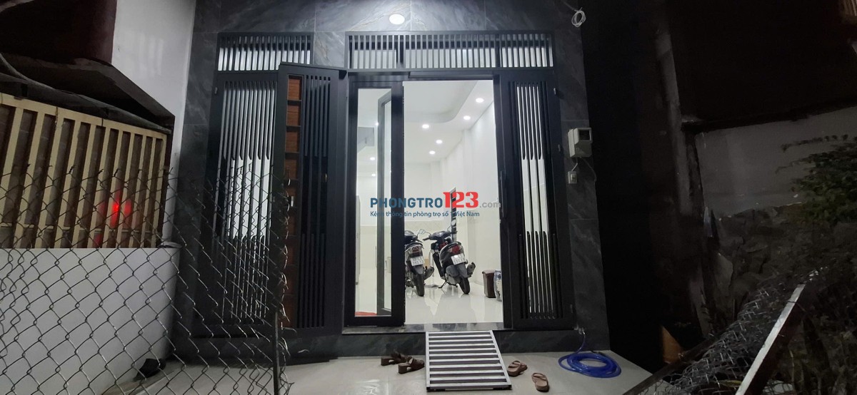 CHO THUÊ MẶT BẰNG (36m2) MỚI XÂY(GẦN ĐƯỜNG HẬU GIANG, QUẬN 6 - HẺM RỘNG)