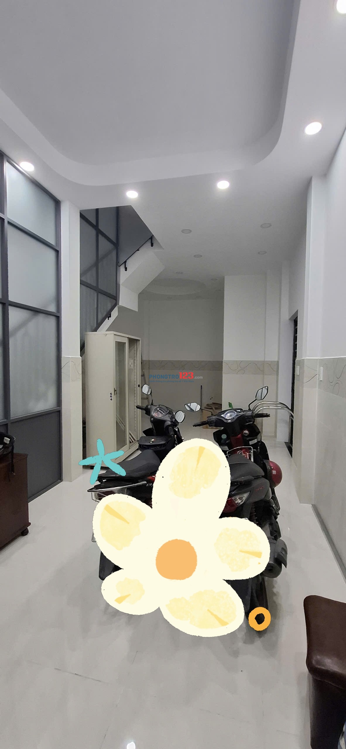 CHO THUÊ MẶT BẰNG (36m2) MỚI XÂY(GẦN ĐƯỜNG HẬU GIANG, QUẬN 6 - HẺM RỘNG)