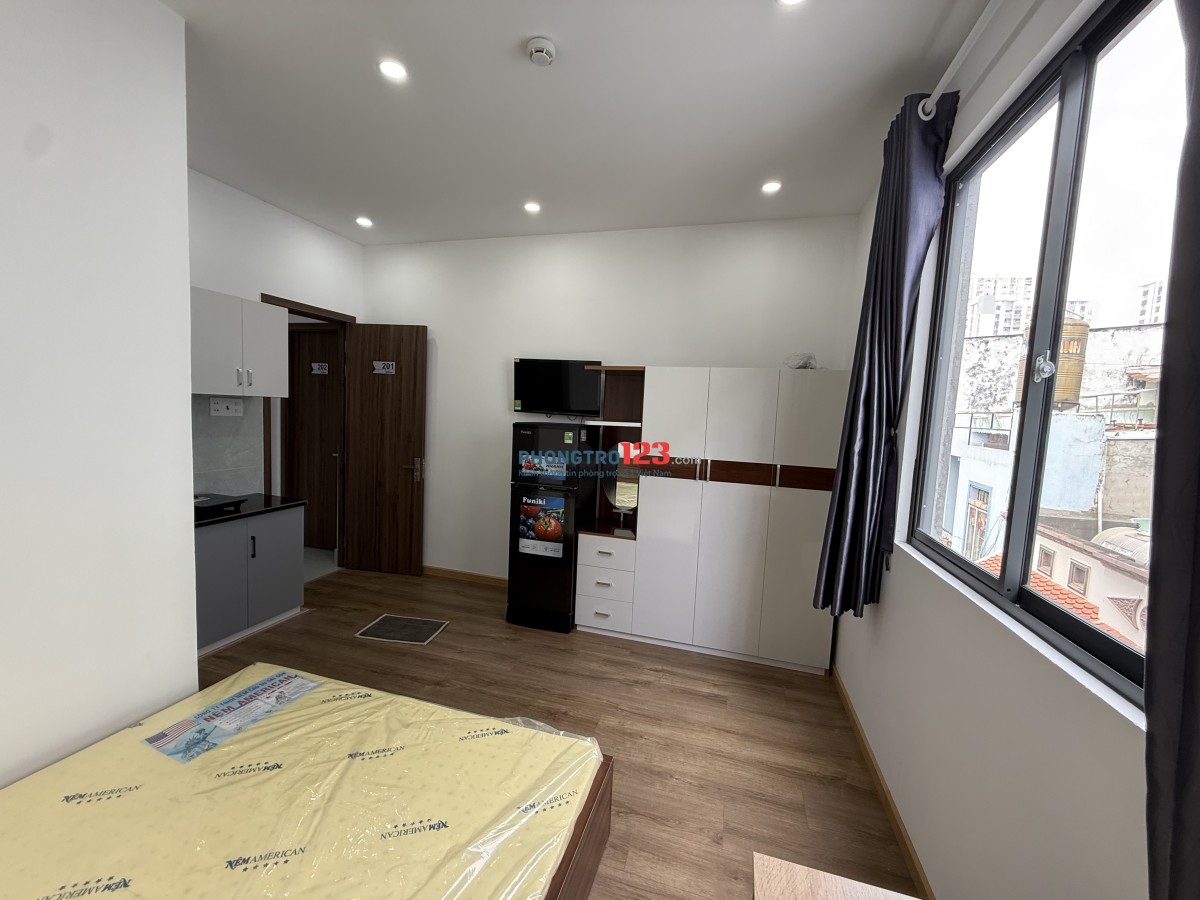 Căn hộ mini full nội thất mới xây 100% - Gần sát ĐH Văn Hiến