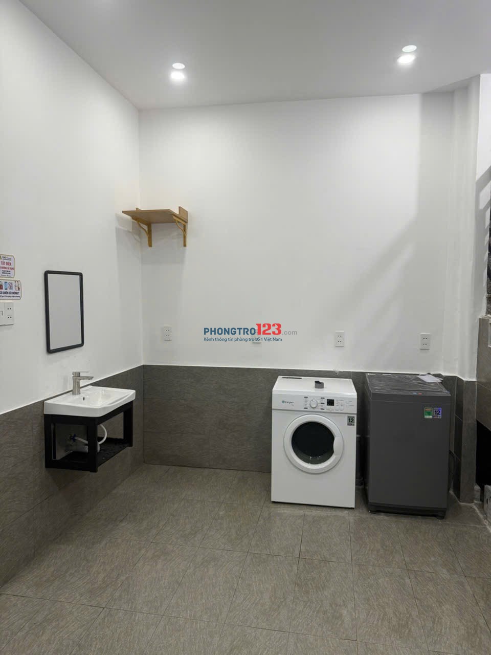 Phòng full nội thất , mới xây 100% , ưu đãi tháng đầu tiên