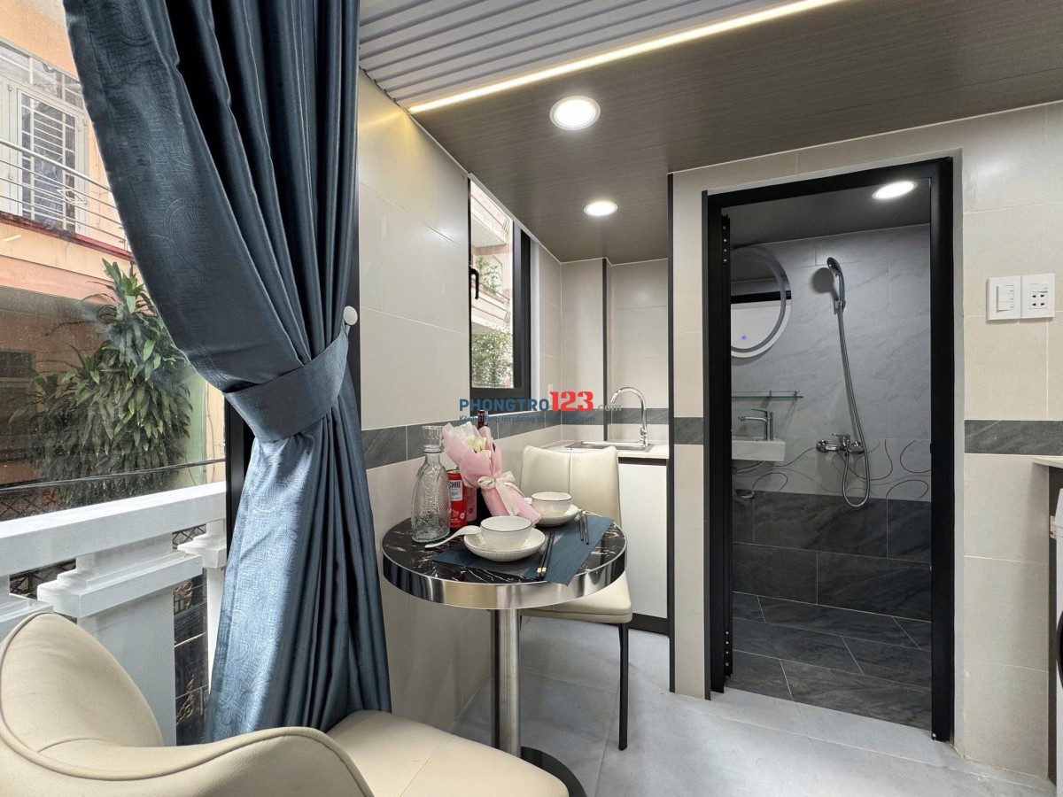 CHO THUÊ CĂN HỘ DUPLEX MỚI TOANG FULL NỘI THẤT BAN CÔNG LỚN NẰM NGAY TRUNG TÂM BÌNH THẠNH GIÁ HẠT DẺ