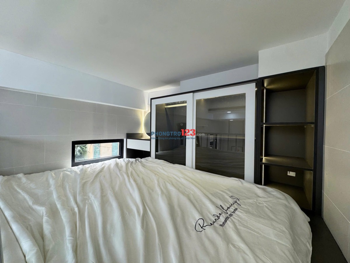 CHO THUÊ CĂN HỘ DUPLEX MỚI TOANG FULL NỘI THẤT BAN CÔNG LỚN NẰM NGAY TRUNG TÂM BÌNH THẠNH GIÁ HẠT DẺ