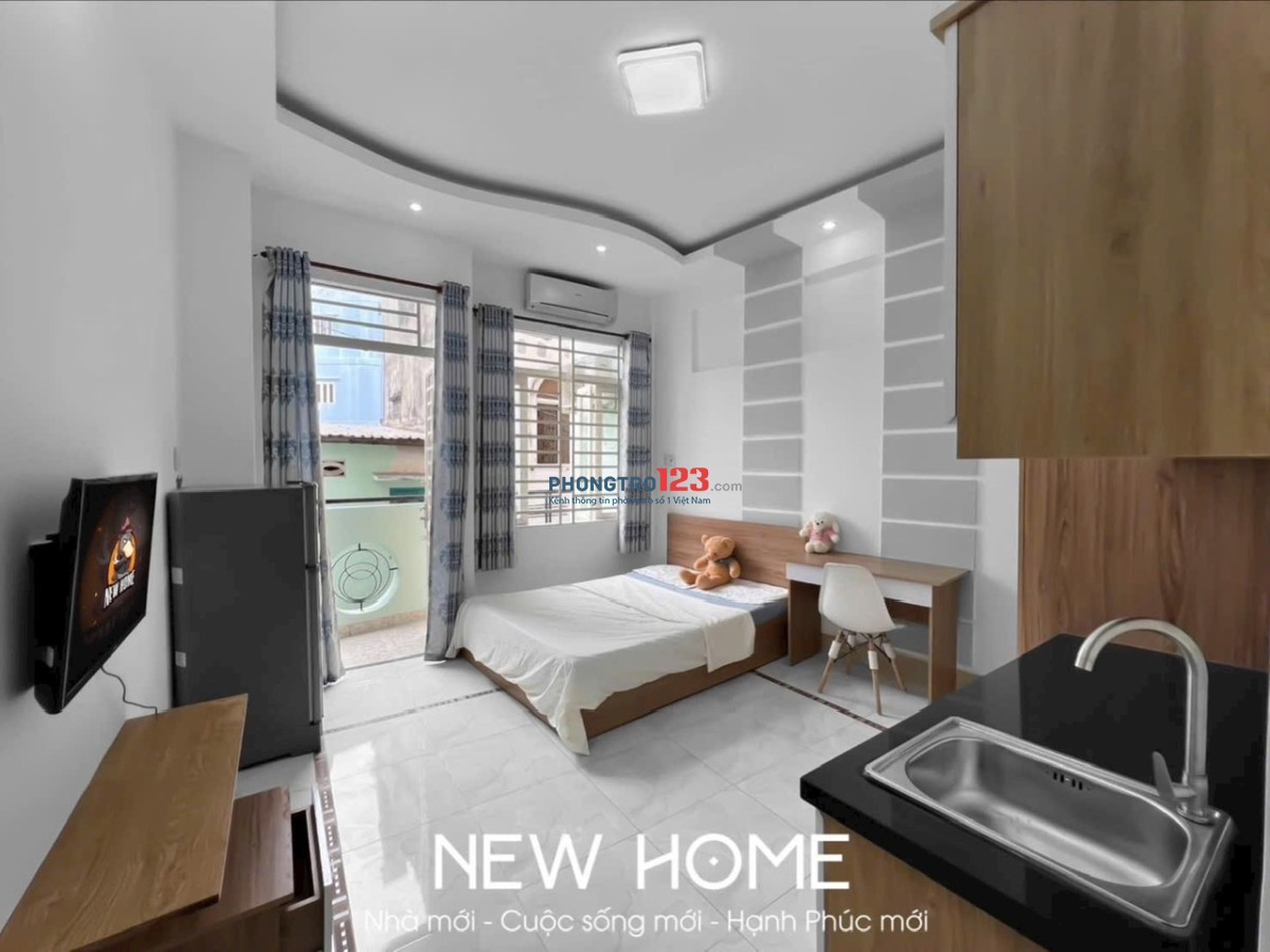 Thuê Phòng Trọ Ban Công Full Nội Thất Huỳnh Văn Bánh Phú Nhuận Gần Cầu Kiệu Nguyễn Văn Trỗi Quận 1