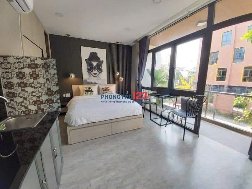 Căn hộ dịch vụ ban công ở Trần Trọng Cung, quận 7. Gần Khu chế xuất, q1,q4, Phú Mỹ Hưng