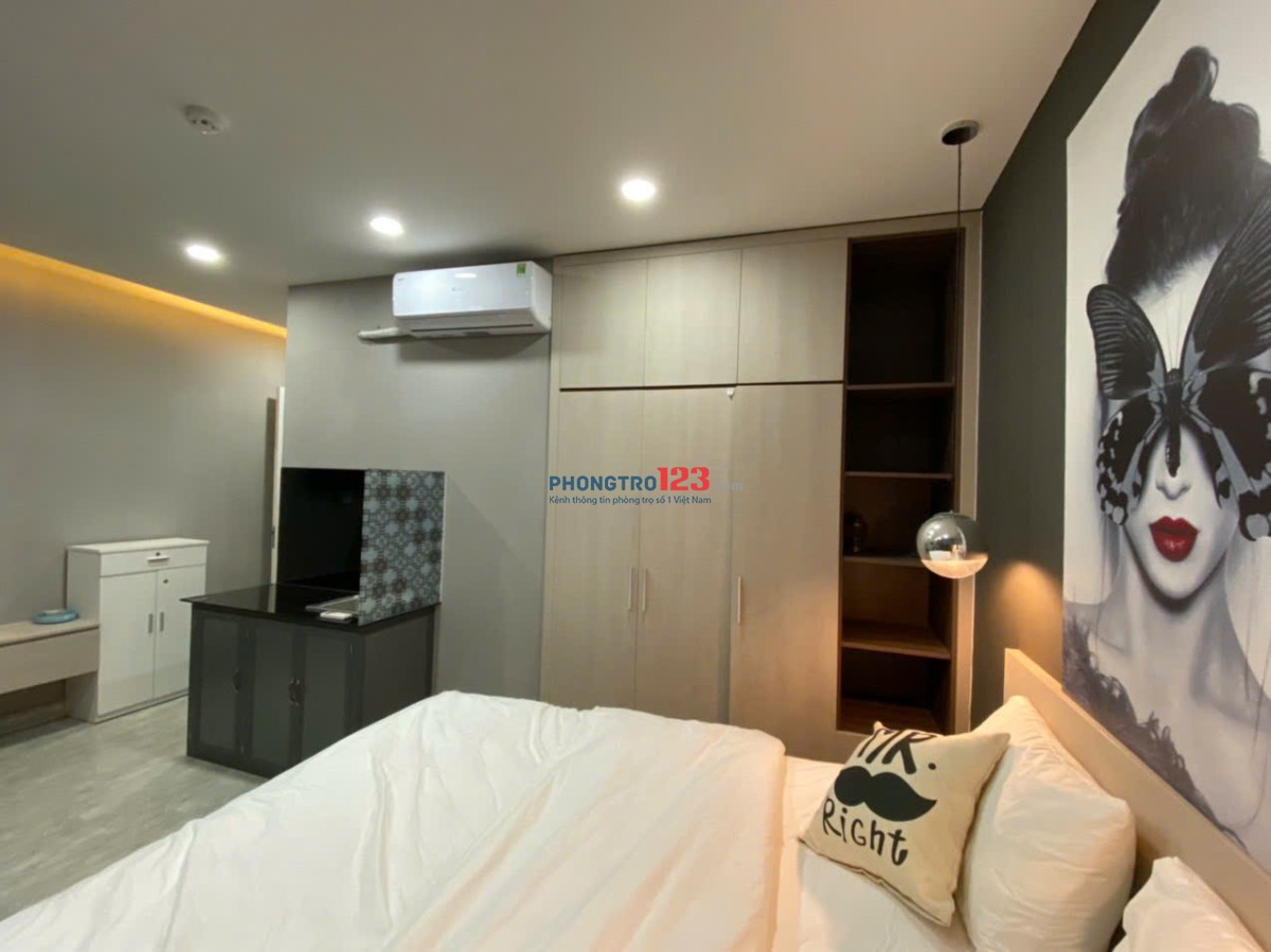 Căn hộ dịch vụ ban công ở Trần Trọng Cung, quận 7. Gần Khu chế xuất, q1,q4, Phú Mỹ Hưng