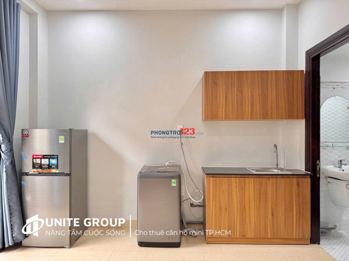 Thuê Phòng Trọ Ban Công Full Nội Thất 45m2 Thích Quảng Đức Phú Nhuận Gần Phan Xích Long Quận 1