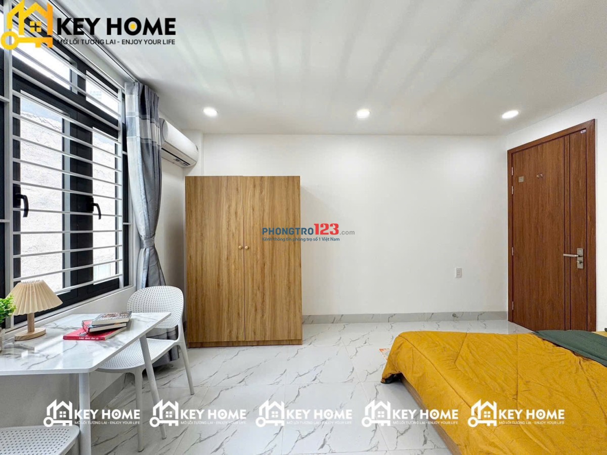 CHO THUÊ PHÒNG STUDIO MỚI – CHỈ CẦN XÁCH VALI VÀO Ở( cuối hẻm 535 thống nhất có, hxh 6m