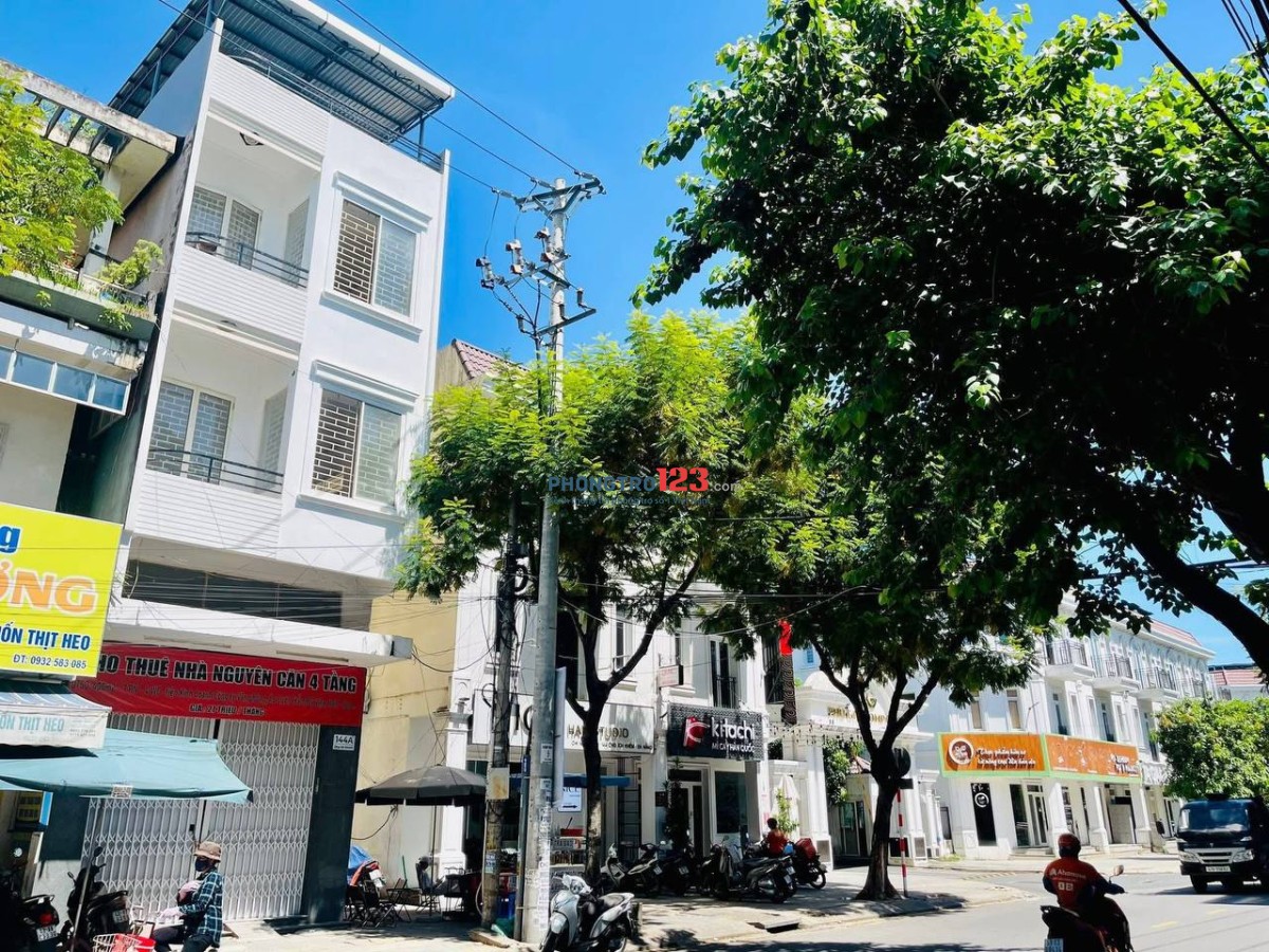 Cho thuê nhà 4.5 tầng mặt tiền Ông Ích Khiêm gần khu Phú Gia Compound, Hải Châu - 27tr