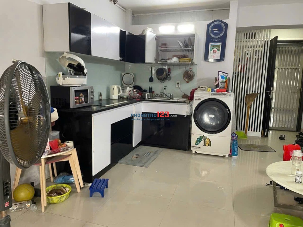 Chung cư Phúc Yên 3, Phan Huy Ích, TB: 7,5tr, 1p ngủ, full NT, 55m2