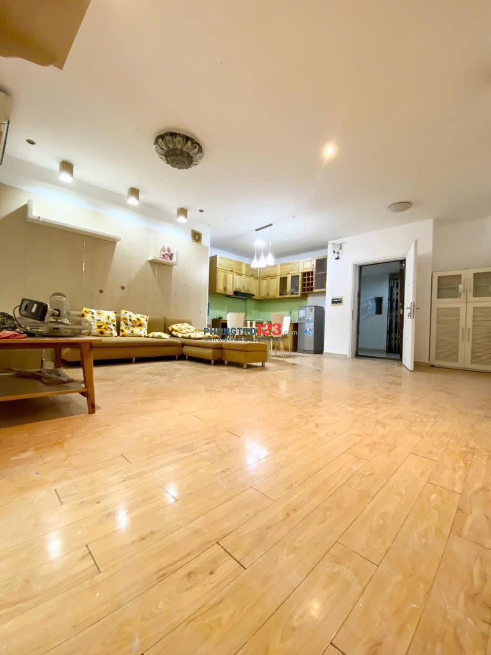 Căn hộ 2p ngủ chung cư Ruby , Tân Bình rộng 85m2 chỉ 9tr5, full Nt