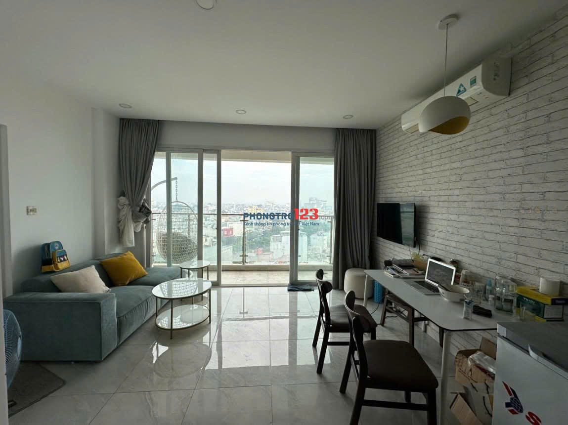 Căn hộ Screc Tower Trường Sa, Quận 3: 100m2, 3p ngủ, 2wc 15tr/th.