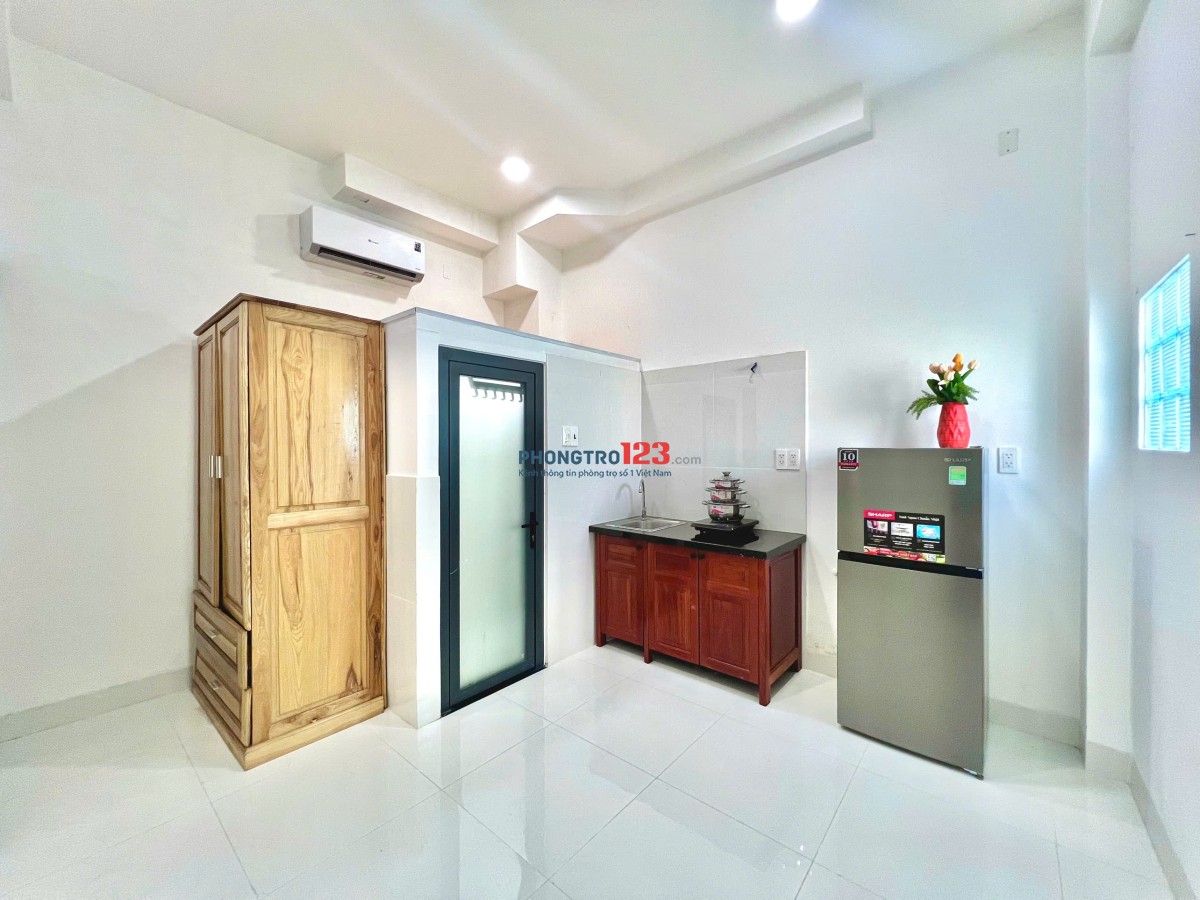 PHÒNG MỚI XÂY, NỘI THẤT MỚI TOANH, AN NINH ĐƯỜNG LÊ NGÃ CẠNH ĐH VĂN HIẾN