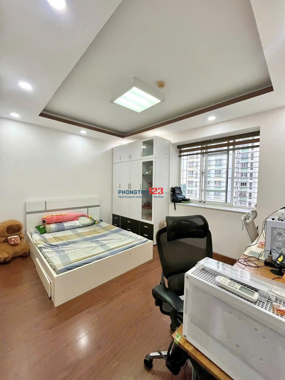 Chung cư Screc, 974 Trường Sa, Q3: 15tr/tháng, 3p ngủ, 95m2, NTCB