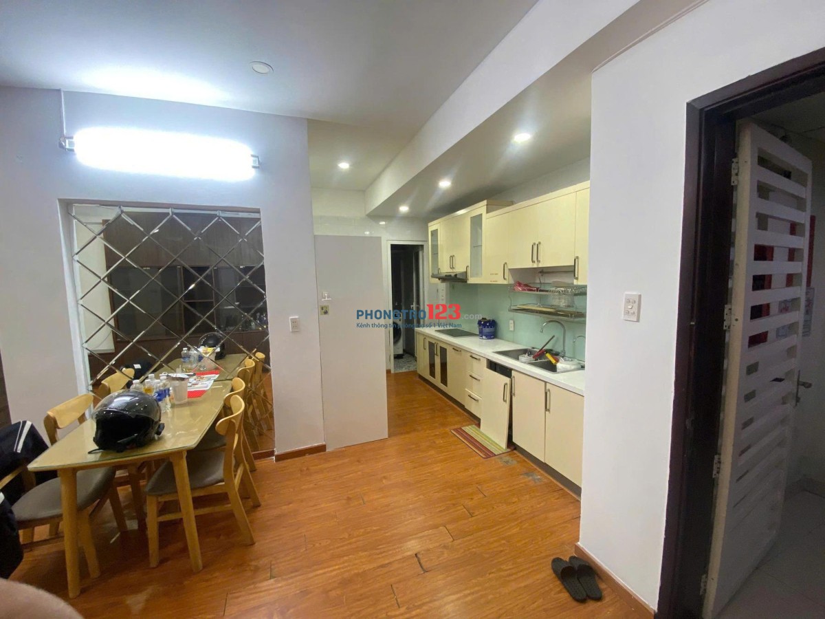 Chung cư Nguyễn Phúc Nguyên,Quận 3:Căn 3p ngủ,2wc,NTCB,16tr/th