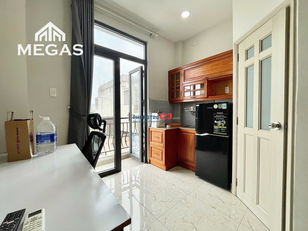 CHO THUÊ PHÒNG NGAY LÊ VĂN DUYỆT, BÌNH THẠNH CÓ GÁC CAO, BANCONG, THANG MÁY GIÁ CHỈ 5TRX