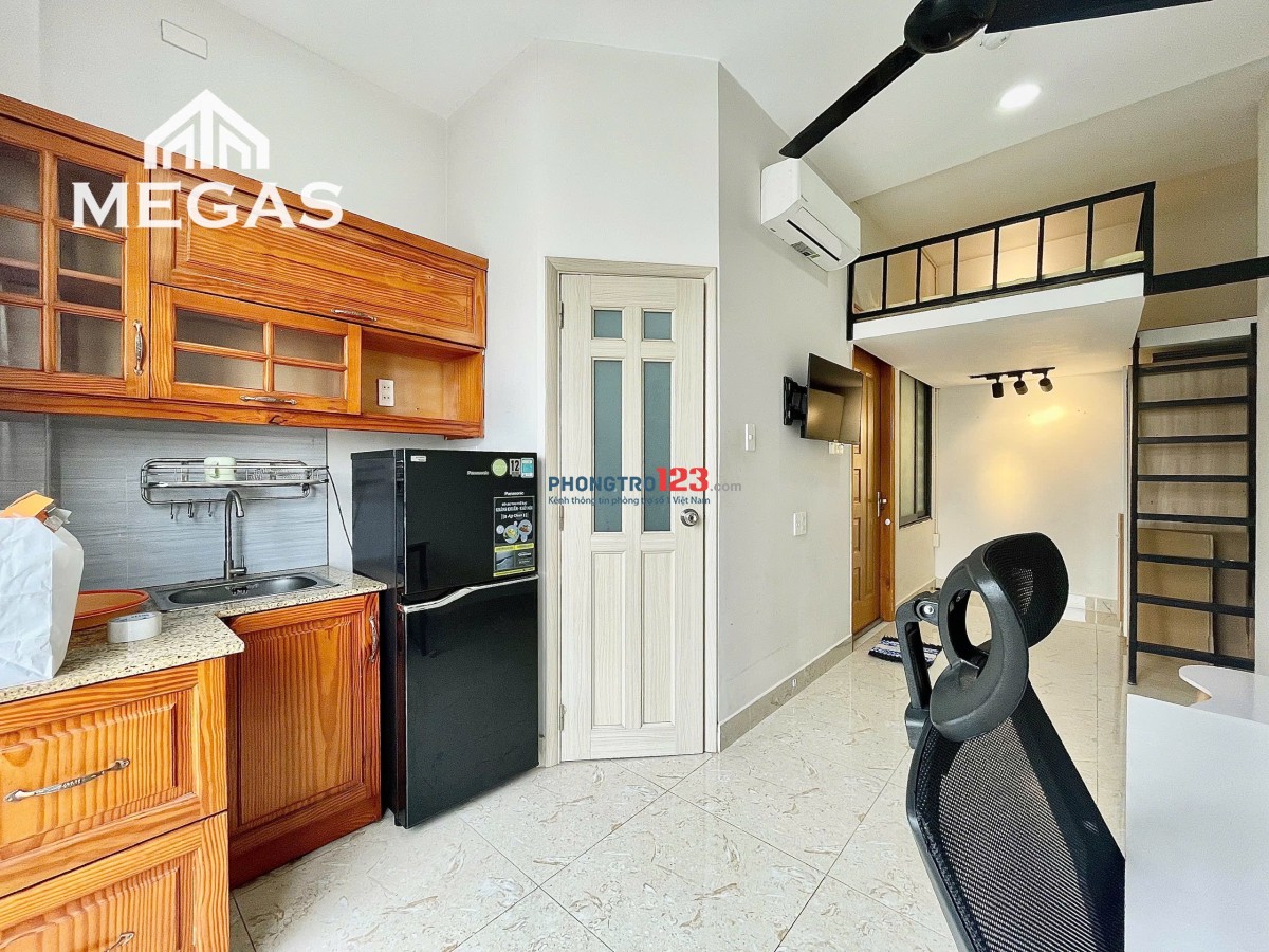 CHO THUÊ PHÒNG NGAY LÊ VĂN DUYỆT, BÌNH THẠNH CÓ GÁC CAO, BANCONG, THANG MÁY GIÁ CHỈ 5TRX