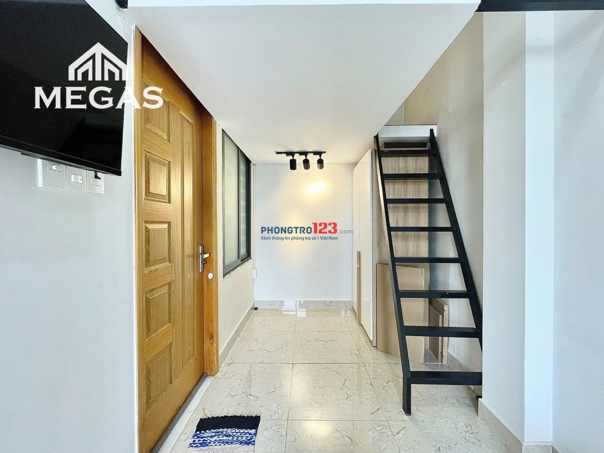 CHO THUÊ PHÒNG NGAY LÊ VĂN DUYỆT, BÌNH THẠNH CÓ GÁC CAO, BANCONG, THANG MÁY GIÁ CHỈ 5TRX