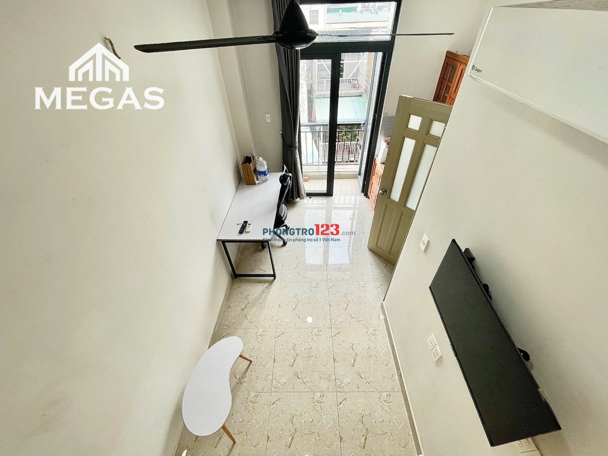 CHO THUÊ PHÒNG NGAY LÊ VĂN DUYỆT, BÌNH THẠNH CÓ GÁC CAO, BANCONG, THANG MÁY GIÁ CHỈ 5TRX