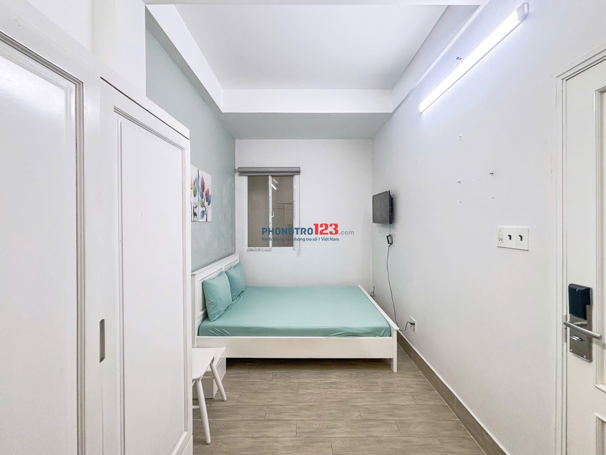 PHÒNG STUDIO FULL NỘI THẤT GẦN CV TAO ĐÀN