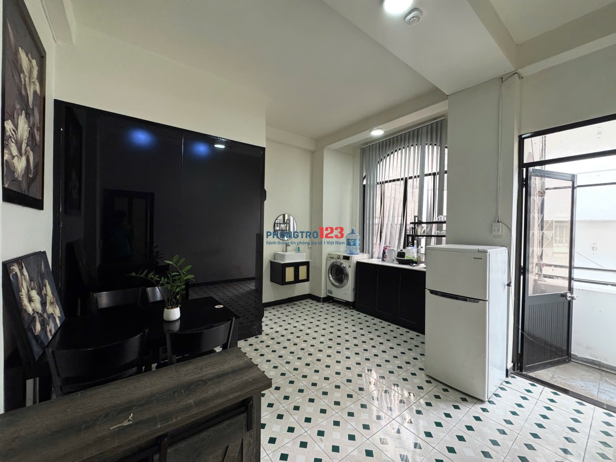 CĂN HỘ BAN CÔNG SIÊU THOÁNG – FULL NỘI THẤT, 1 PN – BÌNH THẠNH