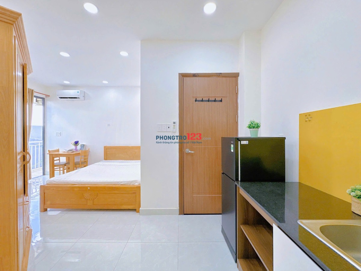 Phòng Trọ Cho Thuê Ban Công Thang Máy Nguyễn Văn Đậu Bình Thạnh Gần Phan Xích Long Chợ Bà Chiểu Q1