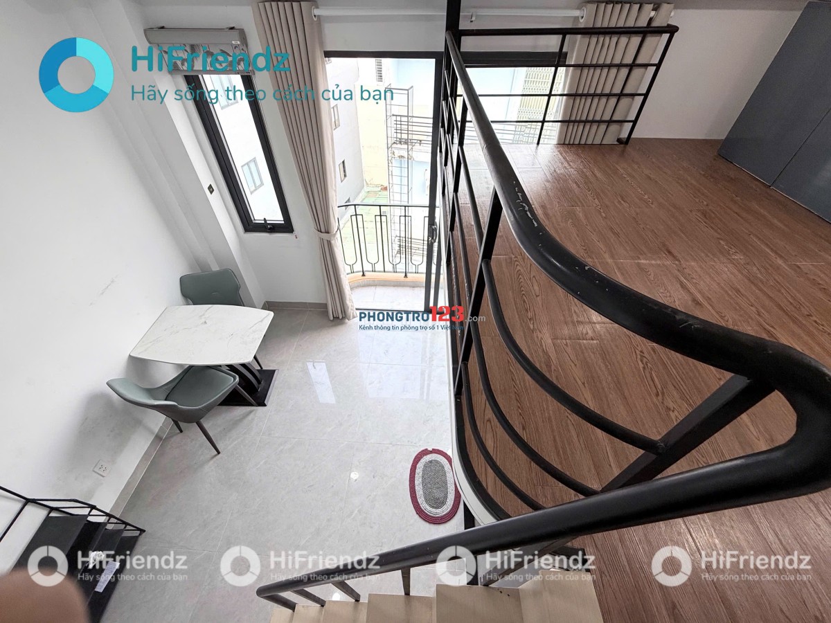 Duplex mới xây 100% - toà nhà full nội thất - không giới hạn người ở