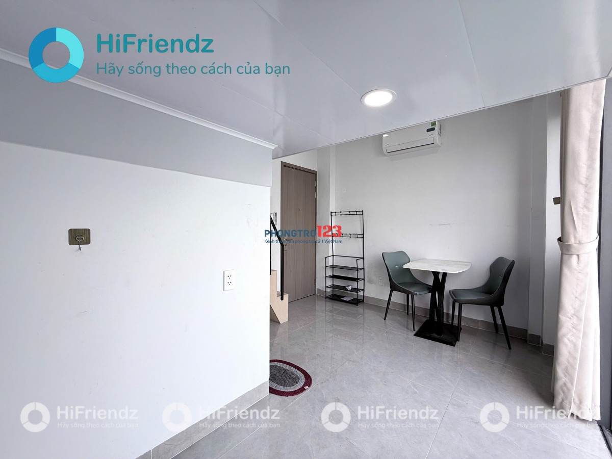 Duplex mới xây 100% - toà nhà full nội thất - không giới hạn người ở