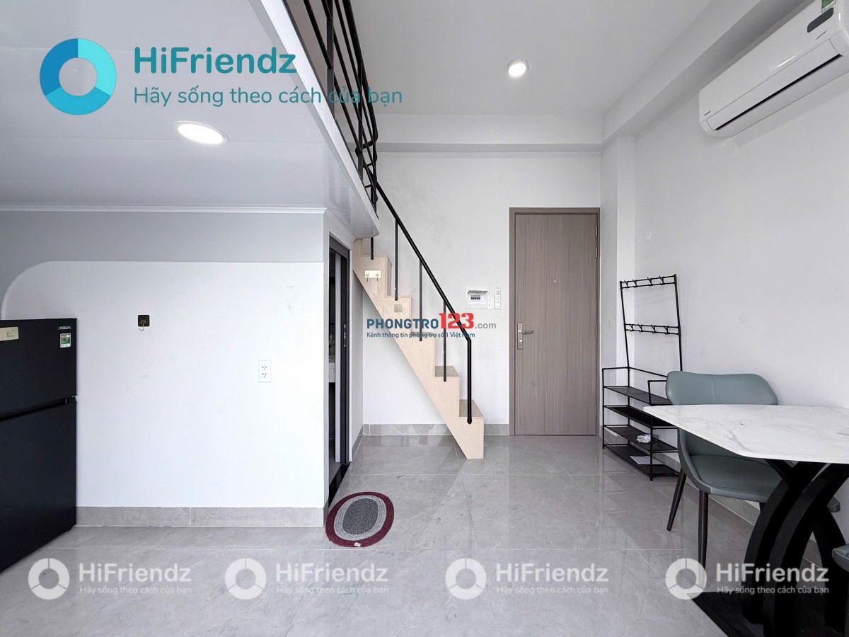 Duplex mới xây 100% - toà nhà full nội thất - không giới hạn người ở
