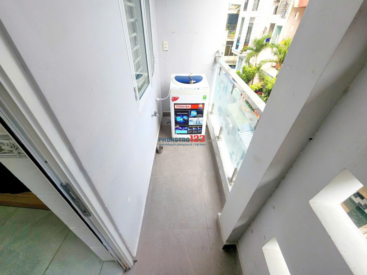 Cho Thuê Phòng trọ Full Nội Thất - Có Ban Công - Máy Giặt Riêng - Gần Nguyễn Văn Trỗi - Lê Văn Sỹ