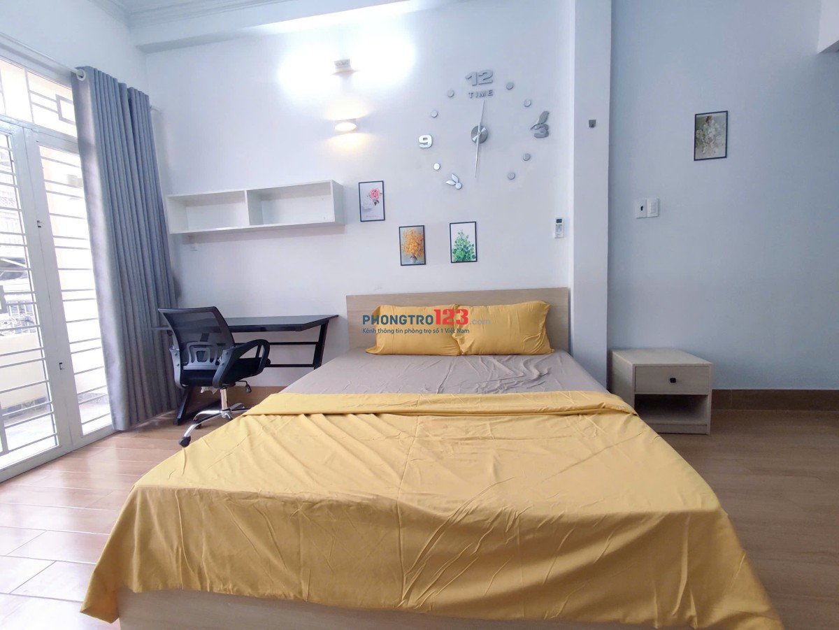 Cho Thuê Phòng Trọ Ban Công - Hẻm An Ninh - yên Tỉnh - Ngay Lòng Chợ tân Định - CV Lê Văn Tám