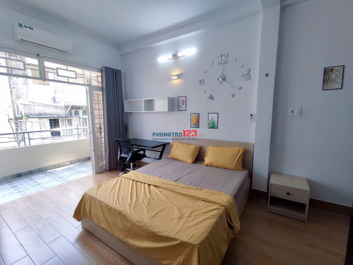 Cho Thuê Phòng Trọ Ban Công - Hẻm An Ninh - yên Tỉnh - Ngay Lòng Chợ tân Định - CV Lê Văn Tám