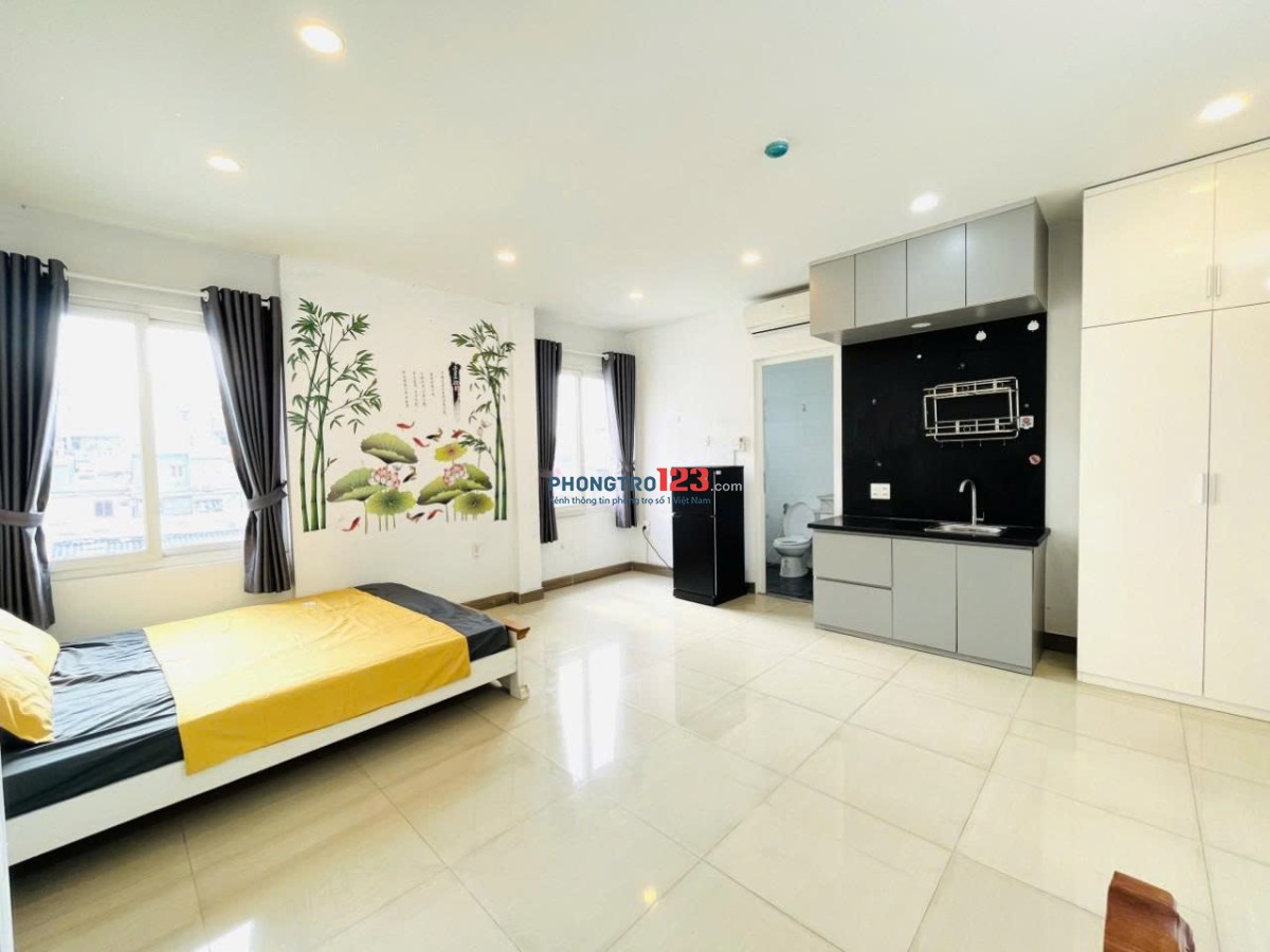 Studio Cao Cấp Gò Vấp, Cực Kì Rộng Rãi, Có Cửa Sổ Lớn, Giá Mềm Dọn Vào Ở Ngay 234 Lê Đức Thọ