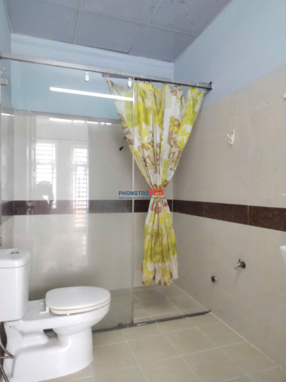 Phòng trọ mới xây sạch sẽ, thoang mát, tiện nghi