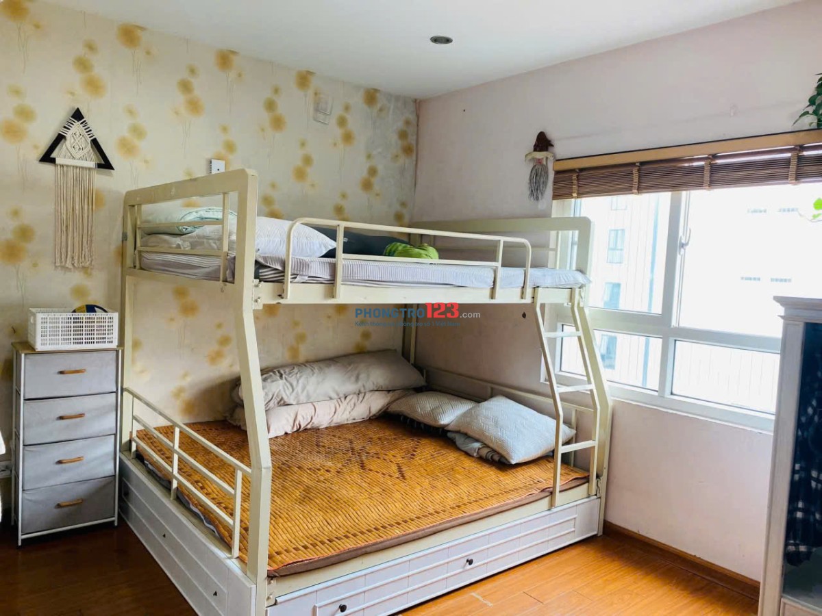 Chung cư Mỹ Vinh, Quận 3: 95m2, 3p ngủ, không Nội thất, 16tr/th