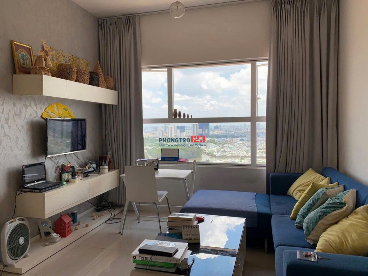 Căn chung cư 70m2, 2p ngủ, máy lạnh, ngay Nguyễn Sỹ Sách, TB giá 8tr5