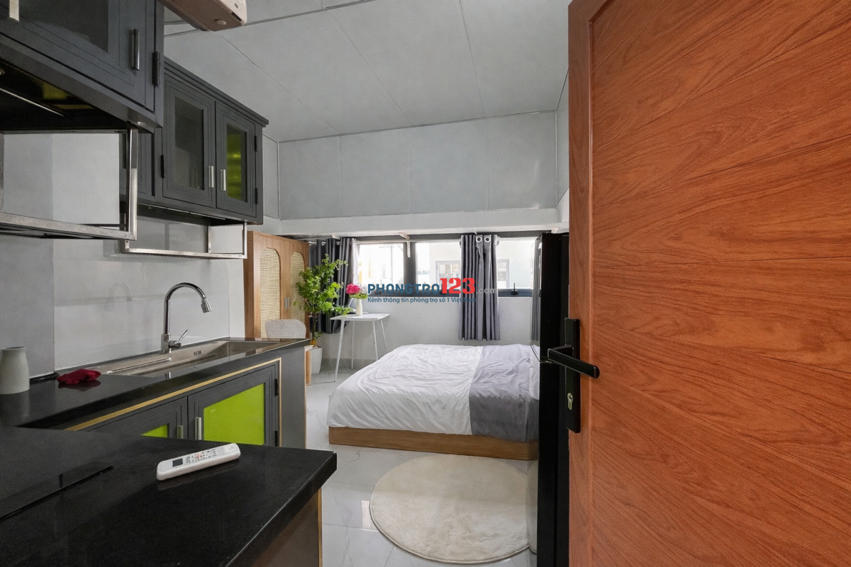 CHỈ 1 PHÒNG – STUDIO MỚI 100% – Ở LÀ MÊ, KHÔNG MUỐN CHUYỂN – GÒ VẤP