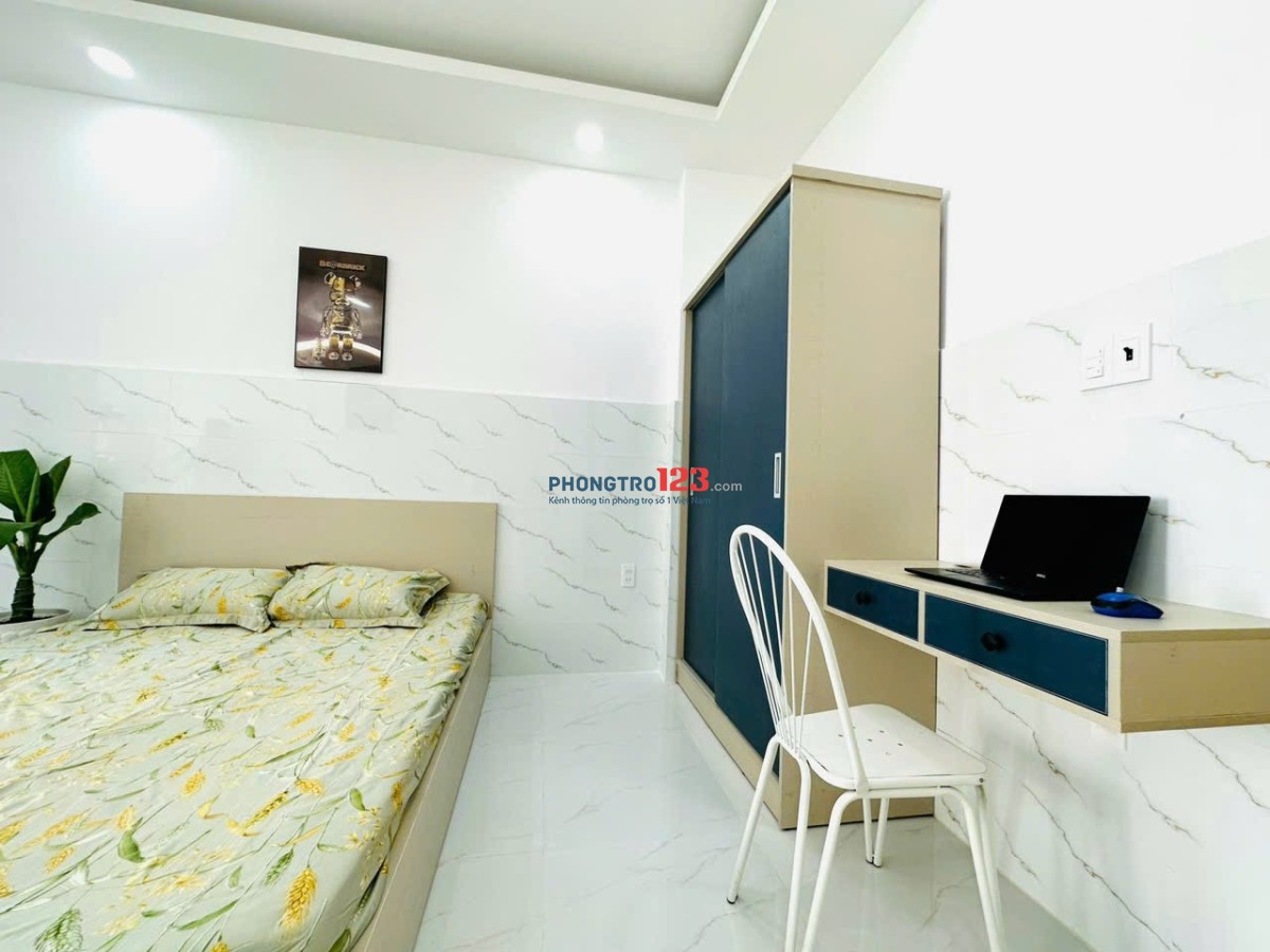 Cho Thuê Phòng Bancong, Máy giặt riêng gần Ngã Tư Hàng Xanh, Bình Thạnh giáp Q1, Q2