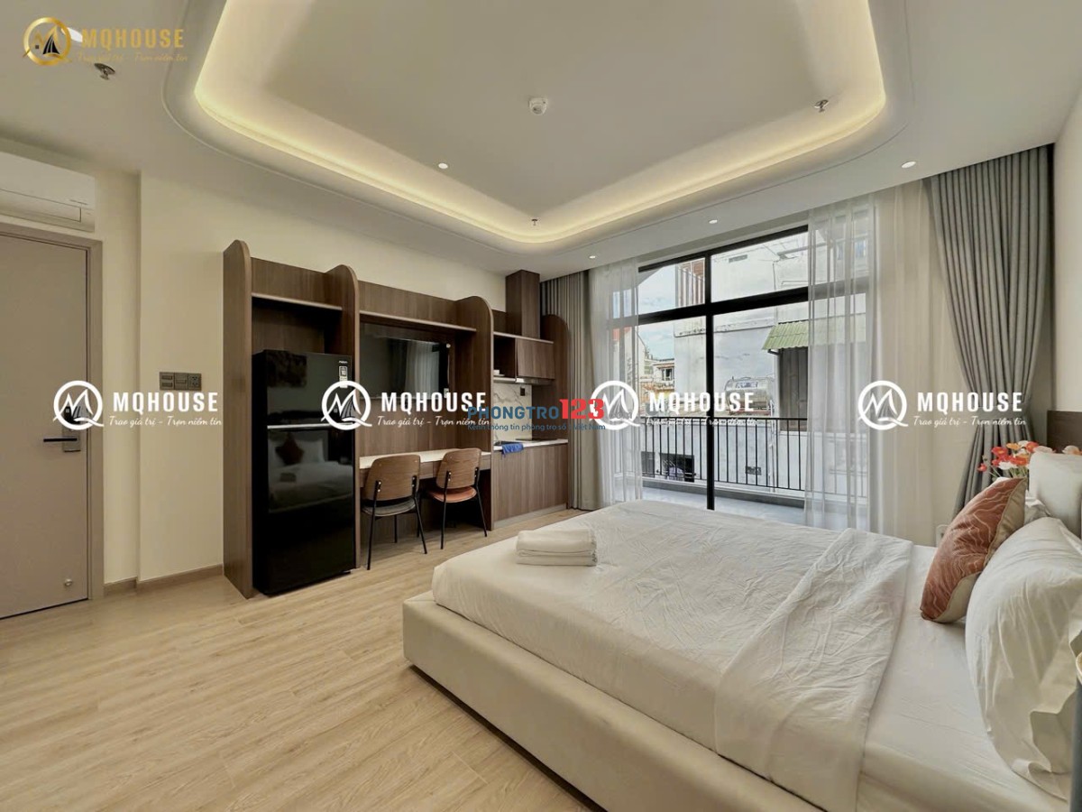 KHAI TRƯƠNG CĂN HỘ NGAY KHU VỰC TRUNG TÂM 1 PHÒNG NGỦ BAN CÔNGNguyễn Văn Vĩnh - Tân Bình