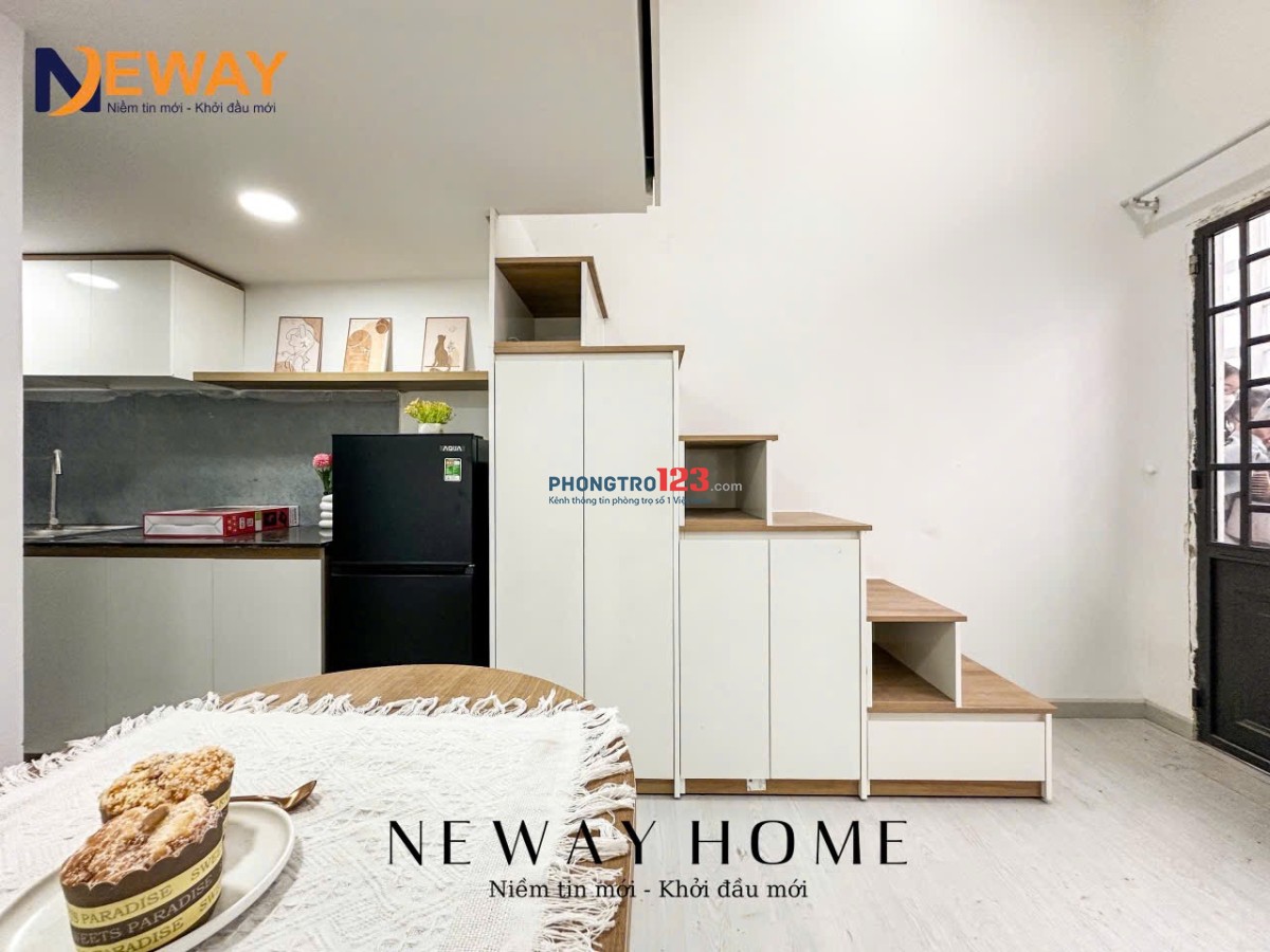 Cho thuê phòng trọ có gác vừa hoàn thiện đầy đủ nội thất 35m2