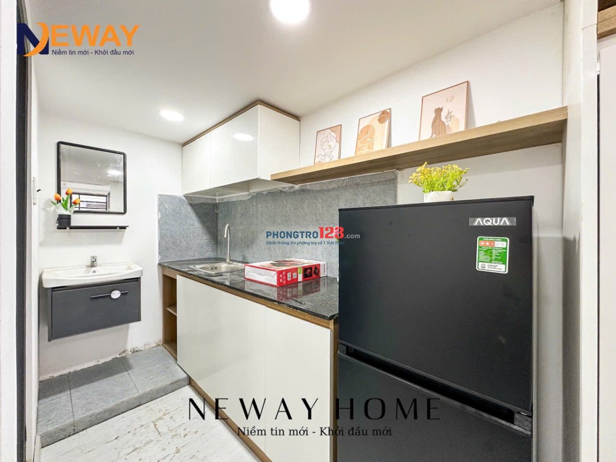 Cho thuê phòng trọ có gác vừa hoàn thiện đầy đủ nội thất 35m2