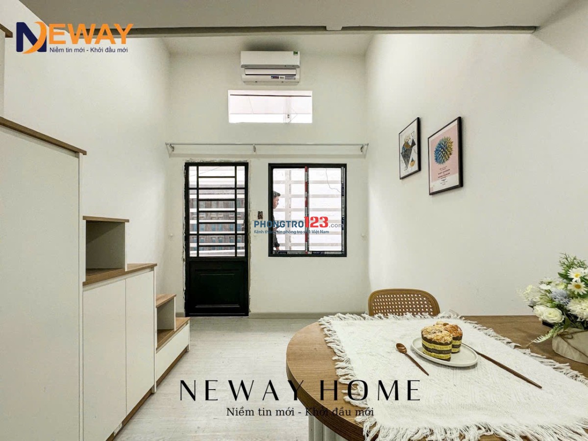 Cho thuê phòng trọ có gác vừa hoàn thiện đầy đủ nội thất 35m2