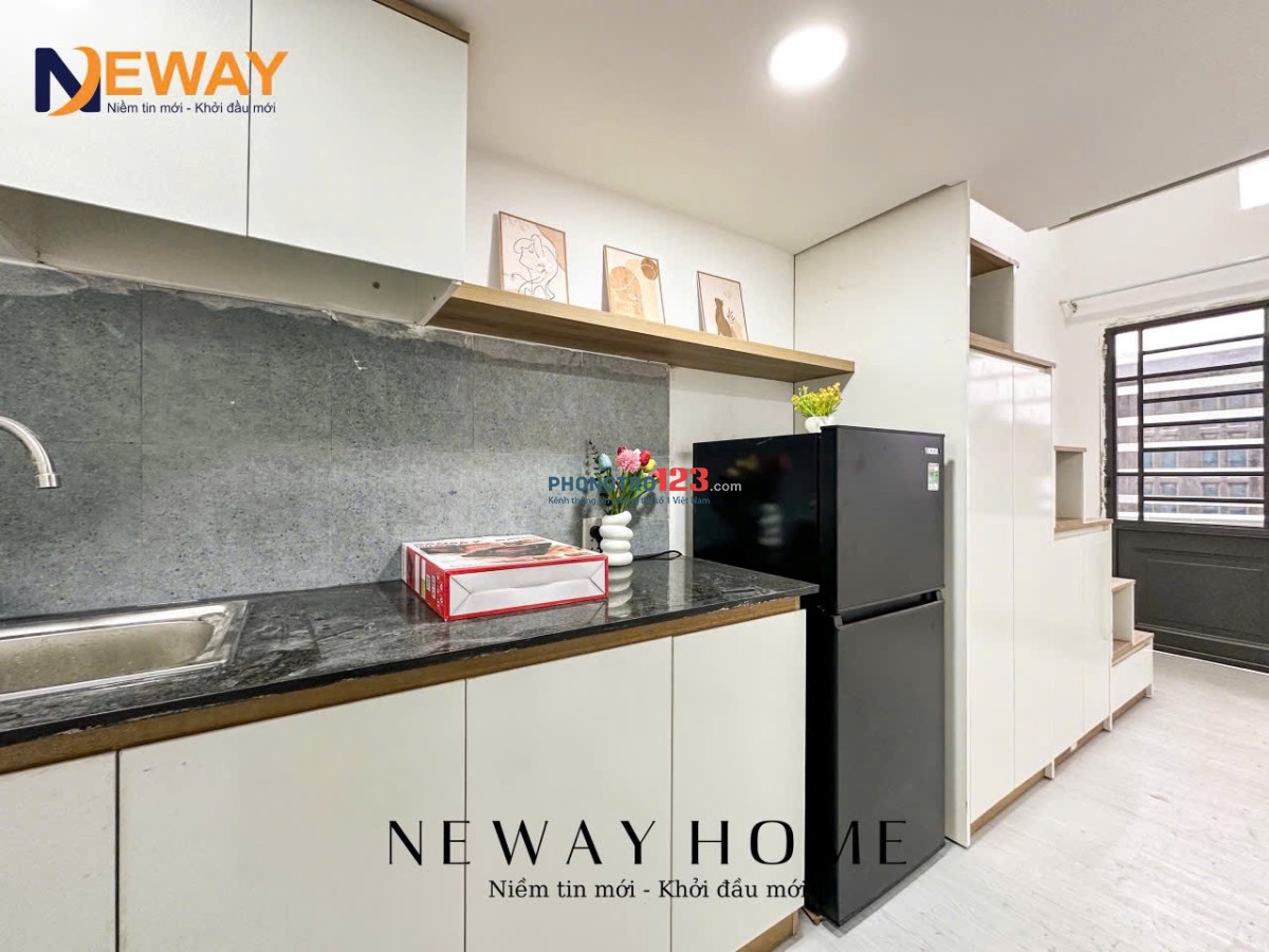 Cho thuê phòng trọ có gác vừa hoàn thiện đầy đủ nội thất 35m2